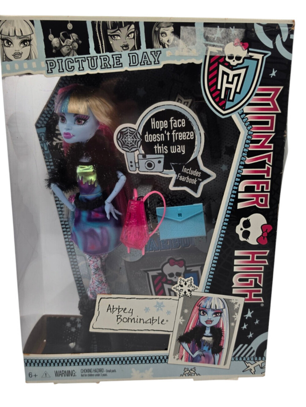 Mattel Monster High Abbey Bominable Picture Day Doll 2012 Edition